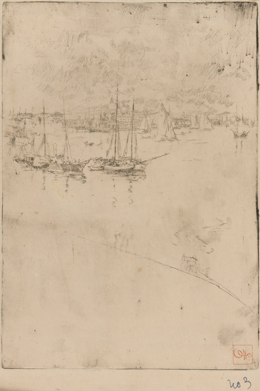 Szent György alkotó: James Abbott McNeill Whistler