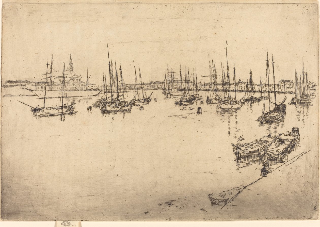 Szent György alkotó: James Abbott McNeill Whistler