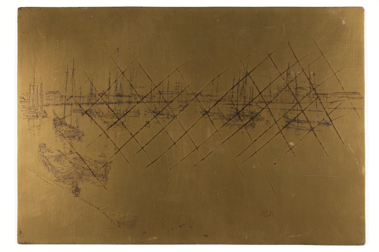 Szent György alkotó: James Abbott McNeill Whistler