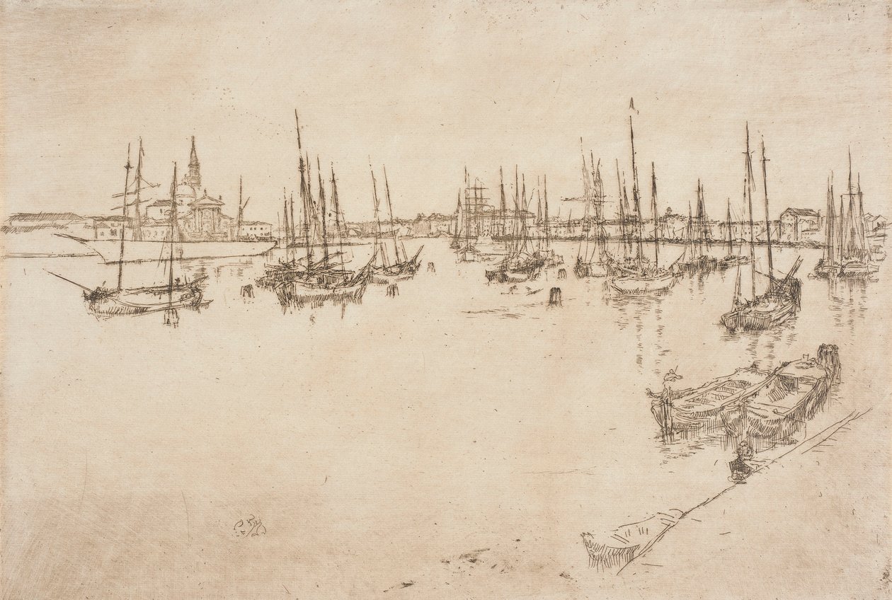 Szent György alkotó: James McNeill Whistler