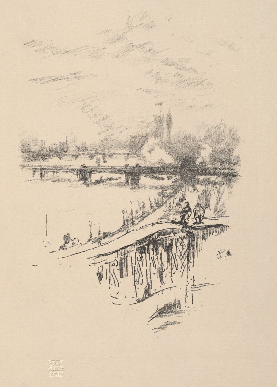 Savoy-galambok alkotó: James McNeill Whistler