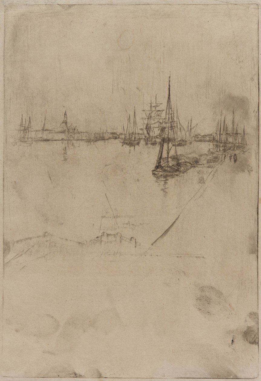 Szállítás, Velence alkotó: James Abbott McNeill Whistler
