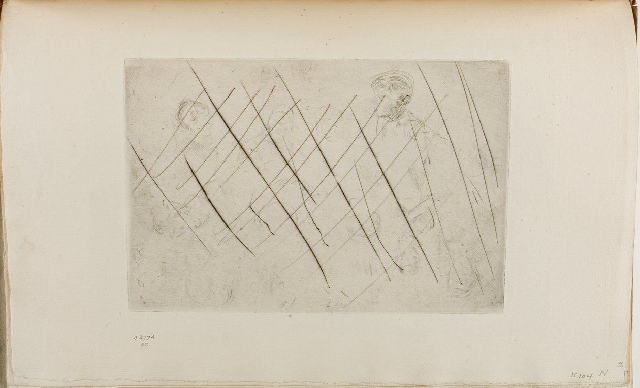 Vázlat a fejekről alkotó: James Abbott McNeill Whistler