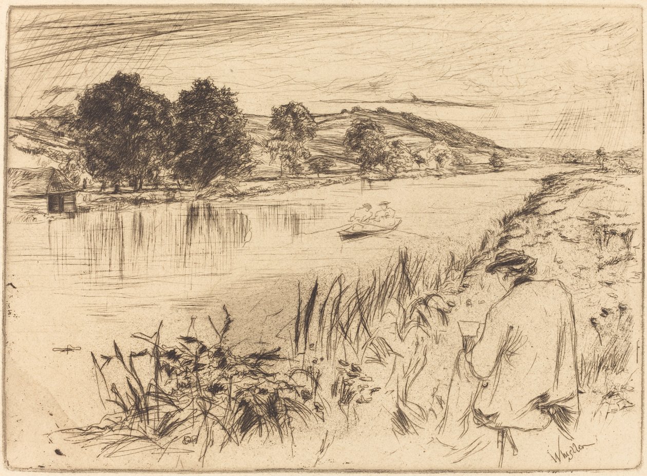 Vázlatkészítés, No.I alkotó: James Abbott McNeill Whistler