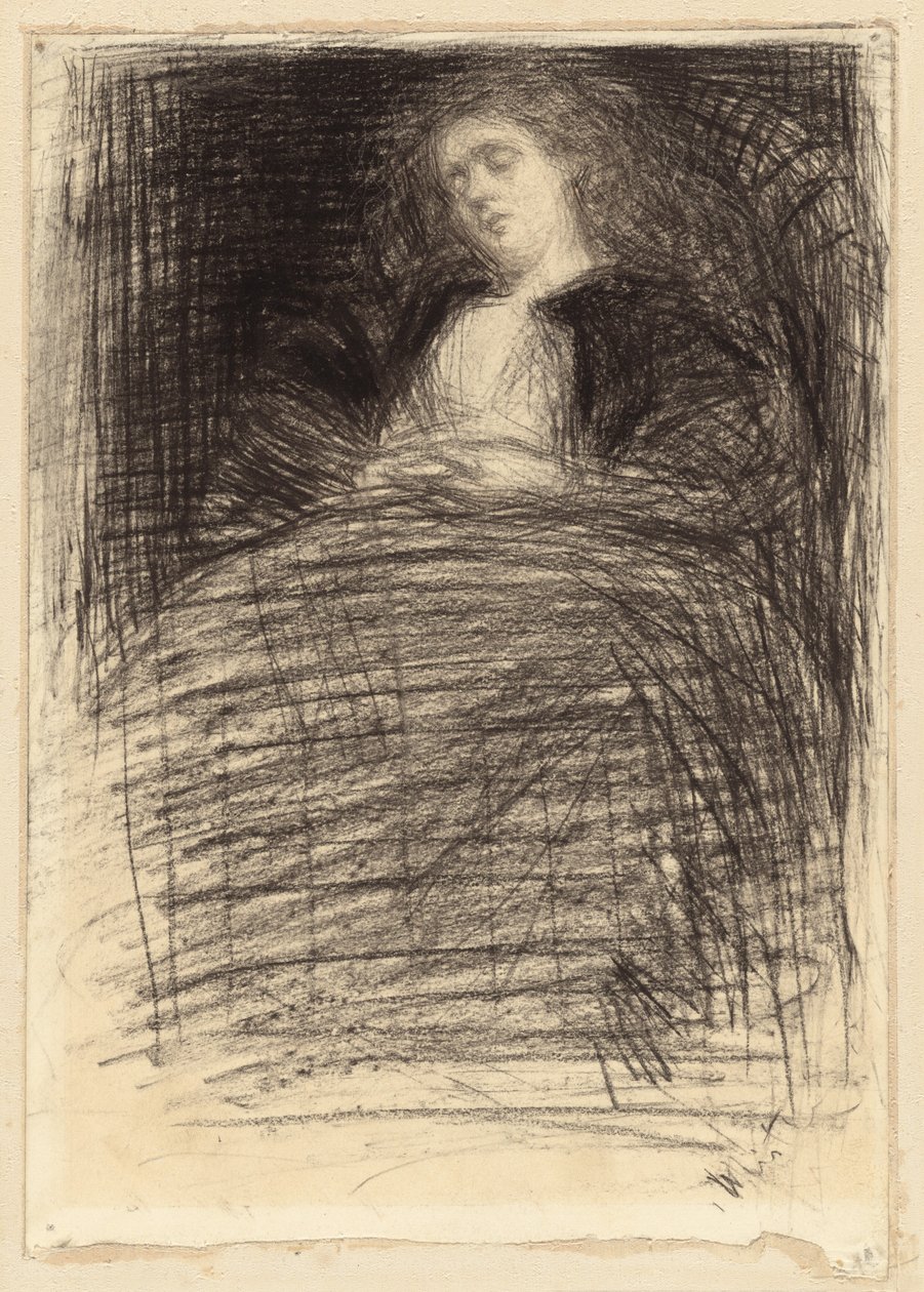 Alvó Nő alkotó: James Abbott McNeill Whistler