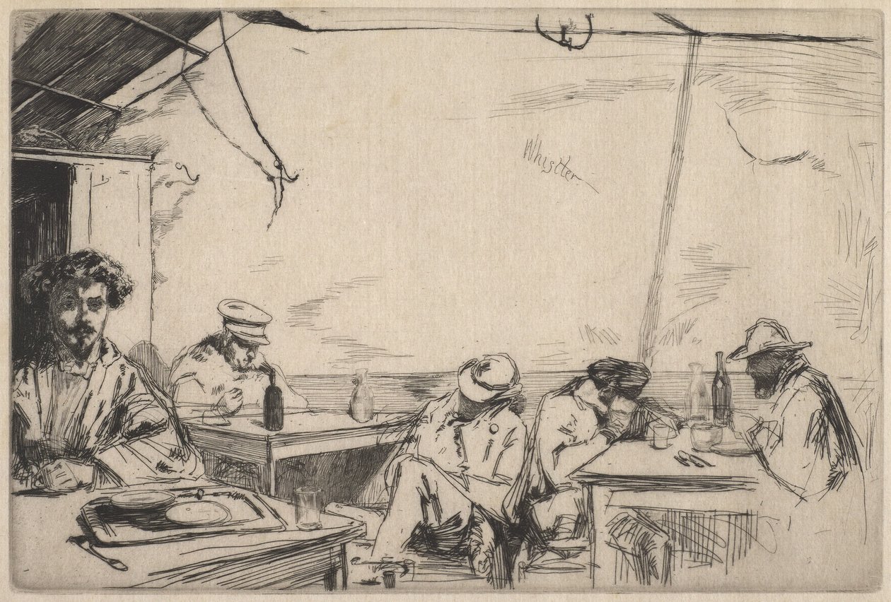 Három sou-s leves alkotó: James McNeill Whistler