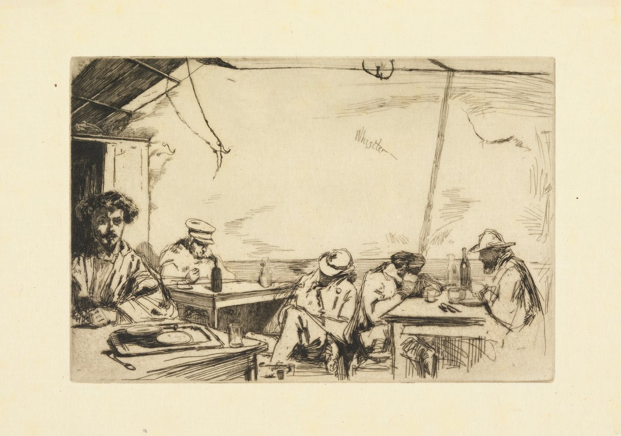 háromcentes leves alkotó: James Abbott McNeill Whistler