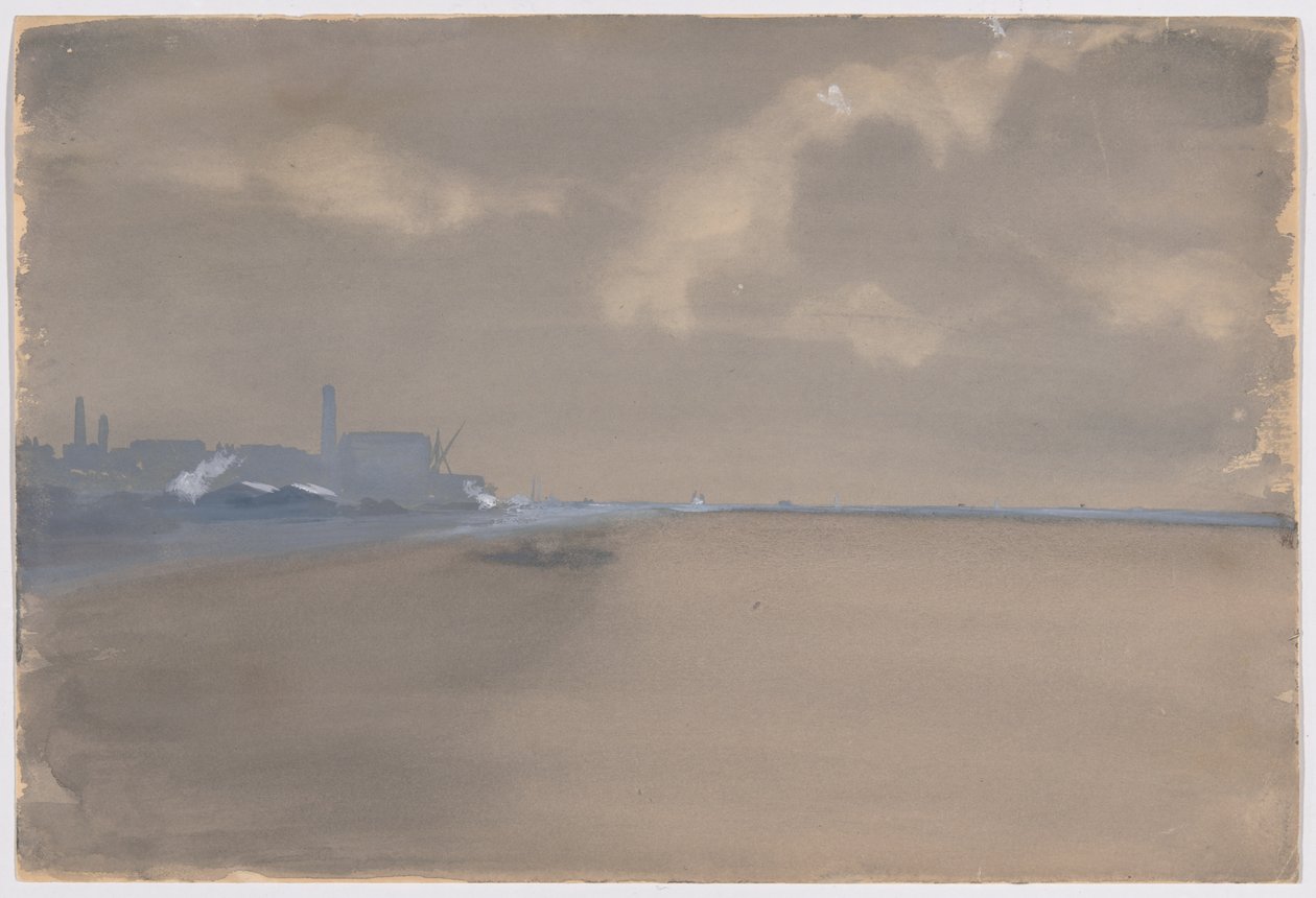 Southampton Water alkotó: James Abbott McNeill Whistler
