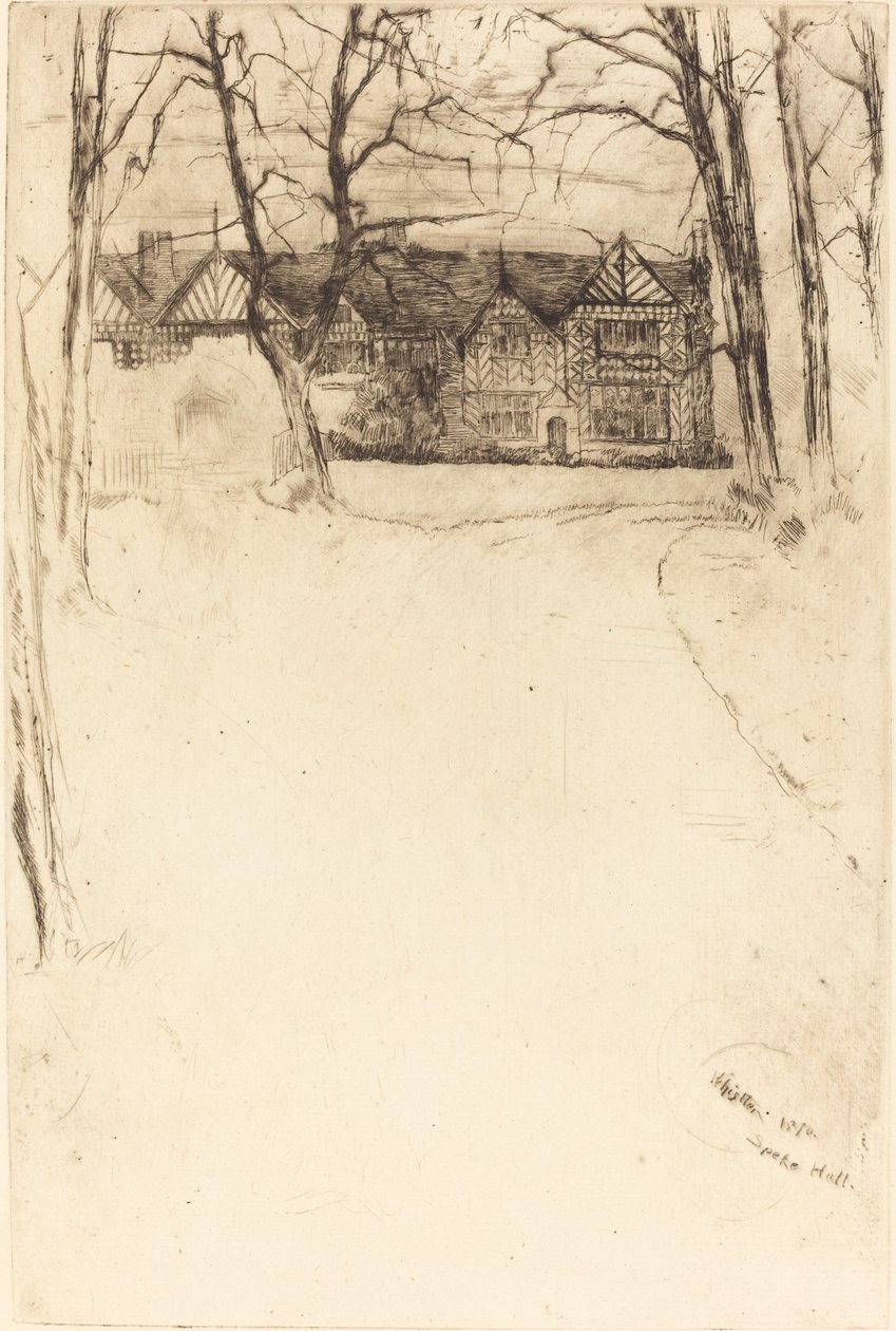 Speke Hall, 1. sz alkotó: James Abbott McNeill Whistler