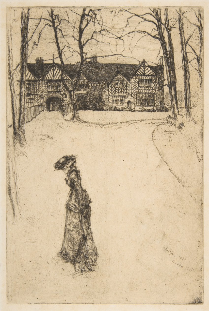 Speke Hall, 1. sz. alkotó: James McNeill Whistler