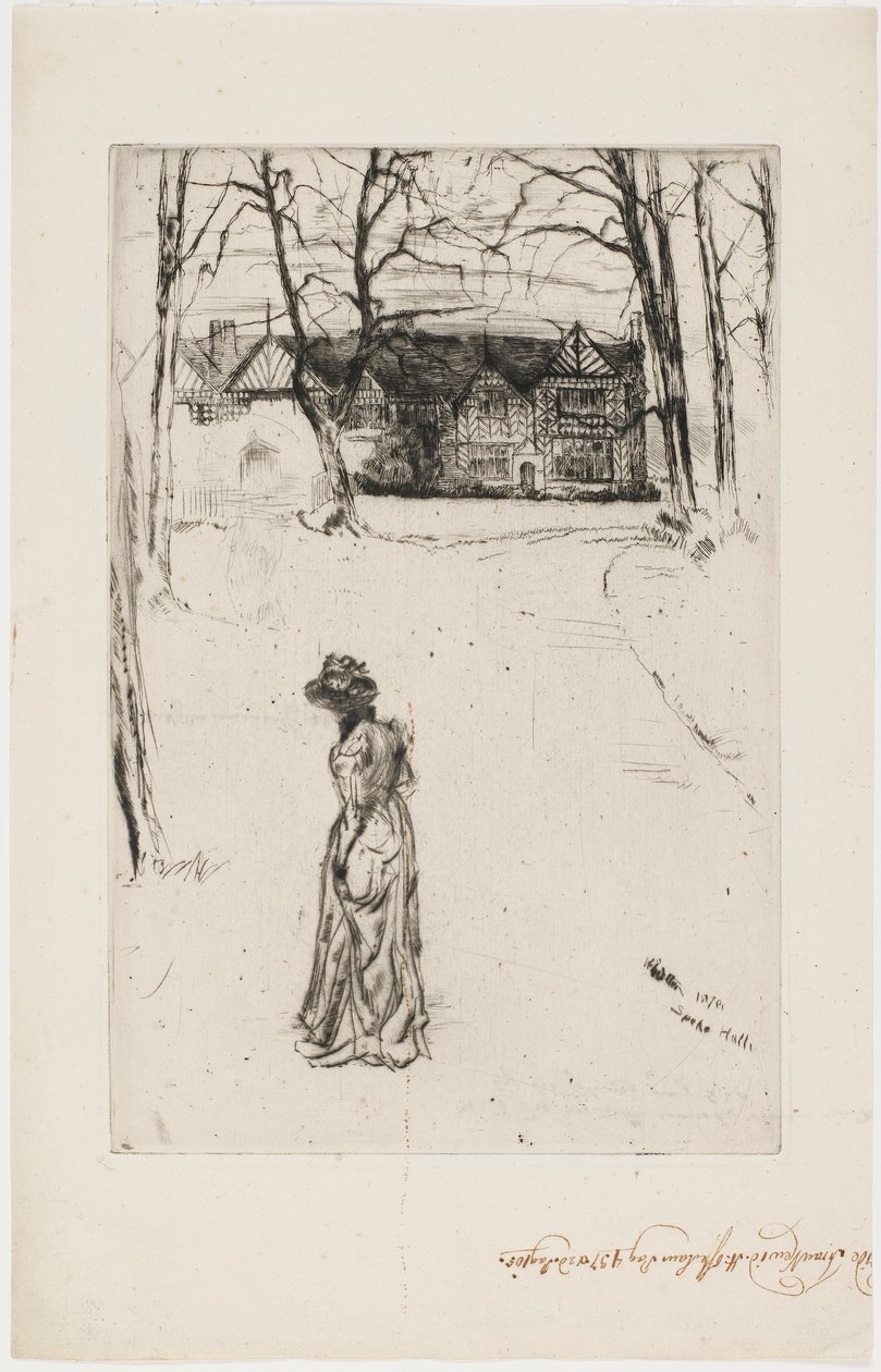 Speke Hall: The Avenue alkotó: James Abbott McNeill Whistler