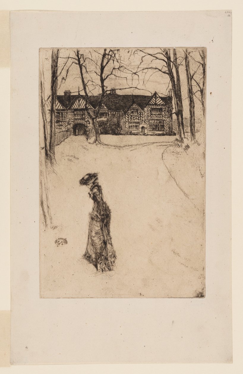 Speke Hall: The Avenue alkotó: James Abbott McNeill Whistler