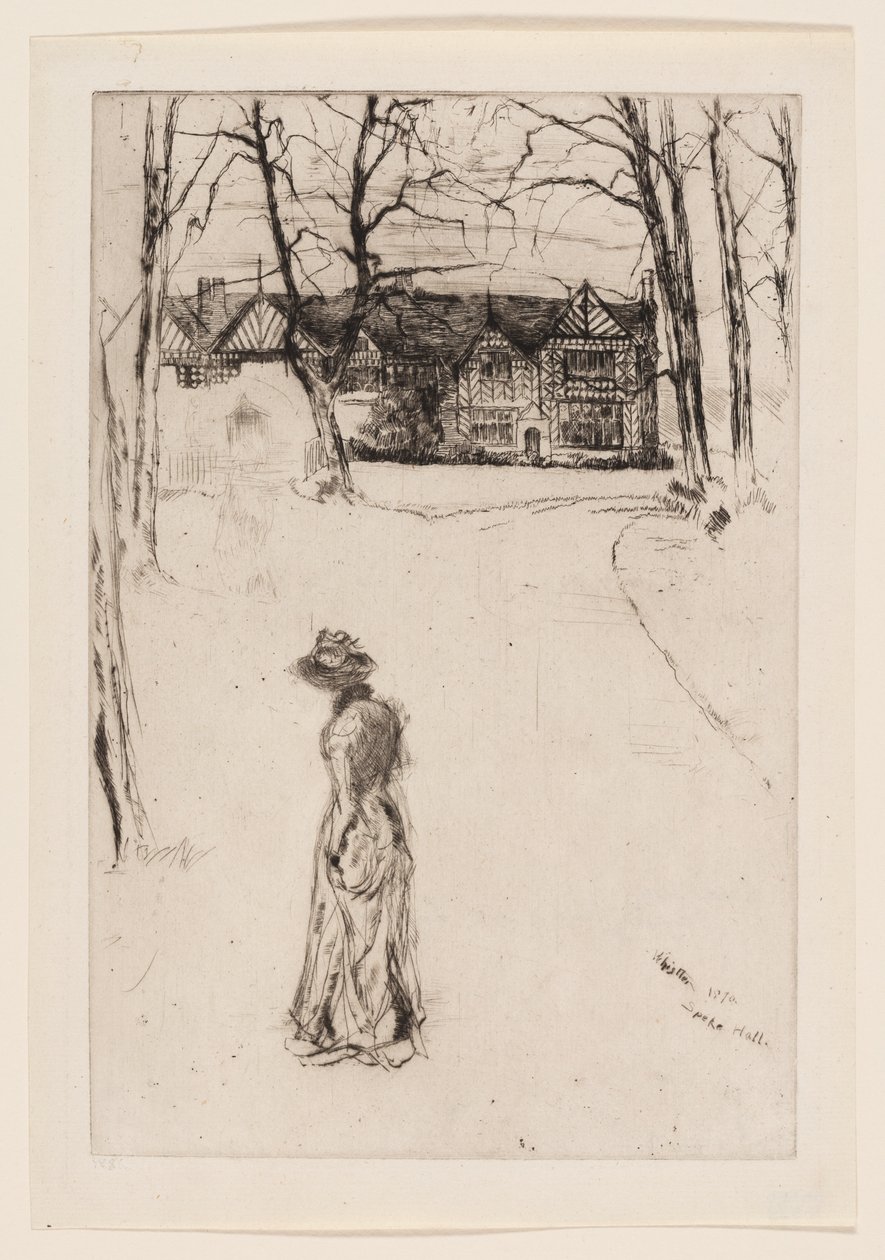 Speke Hall: The Avenue alkotó: James Abbott McNeill Whistler