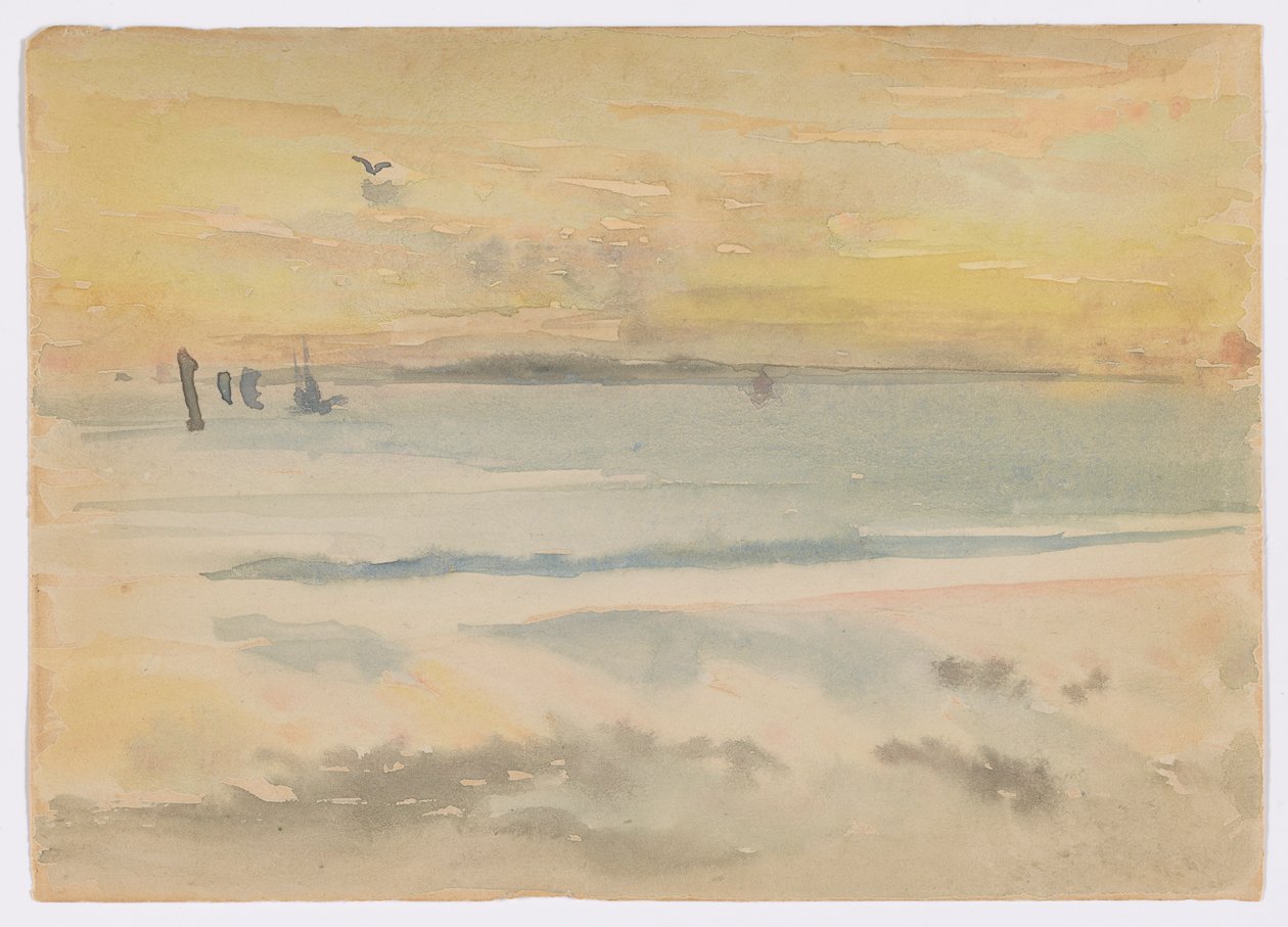 St. Ives: Naplemente alkotó: James Abbott McNeill Whistler