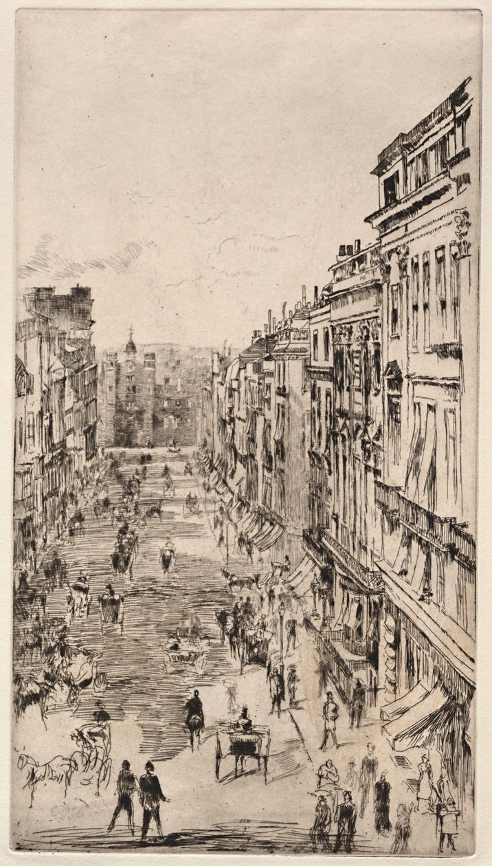 St. James Street alkotó: James McNeill Whistler