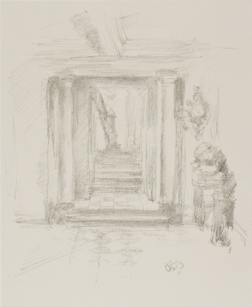 Lépcsőház alkotó: James Abbott McNeill Whistler