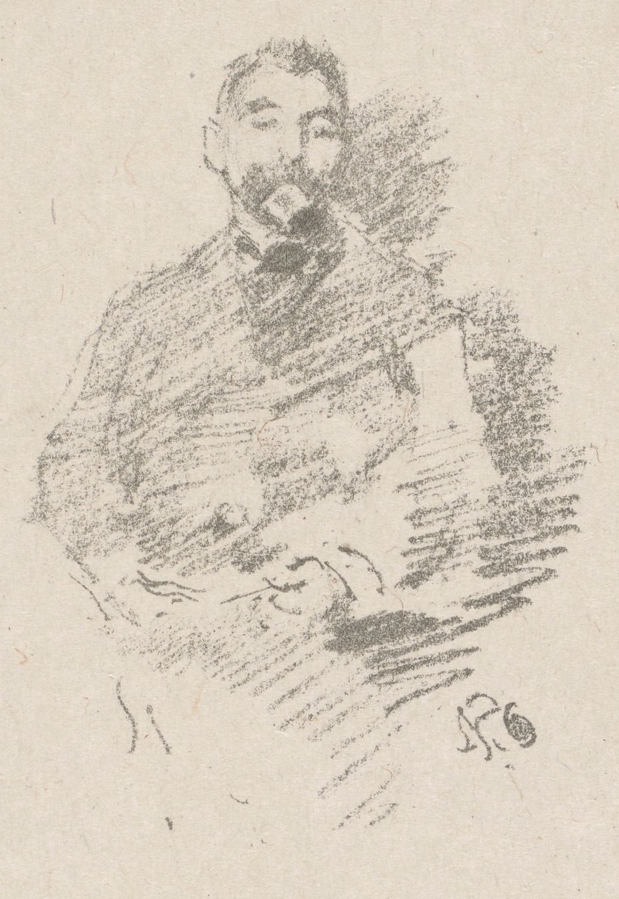 Stephane Mallarme alkotó: James McNeill Whistler