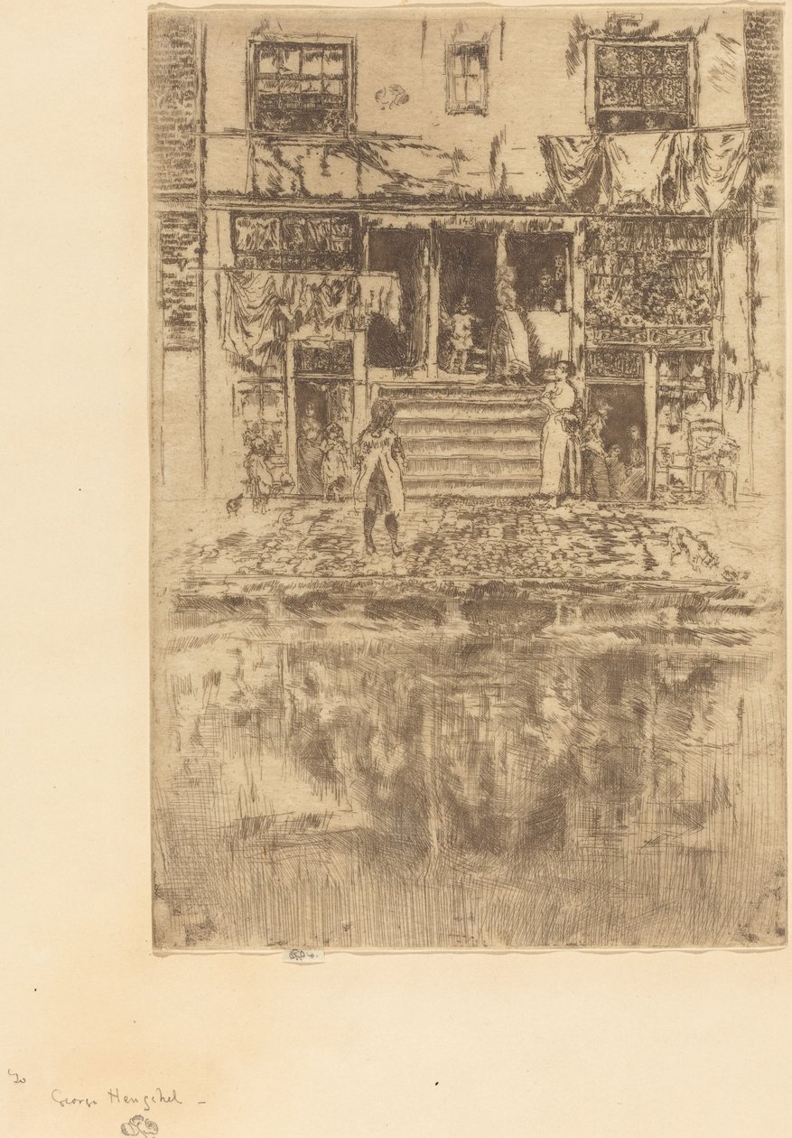 Steps, Amszterdam alkotó: James Abbott McNeill Whistler