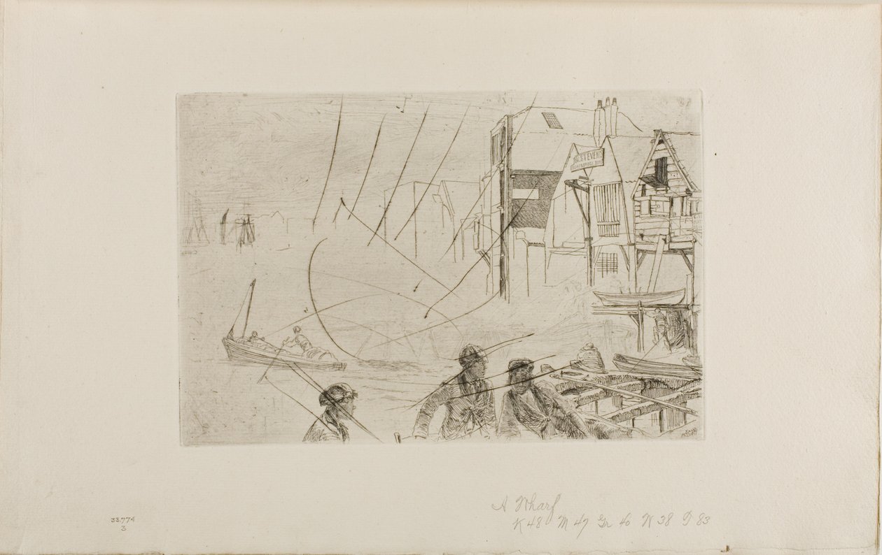 Stevens hajógyár alkotó: James McNeill Whistler