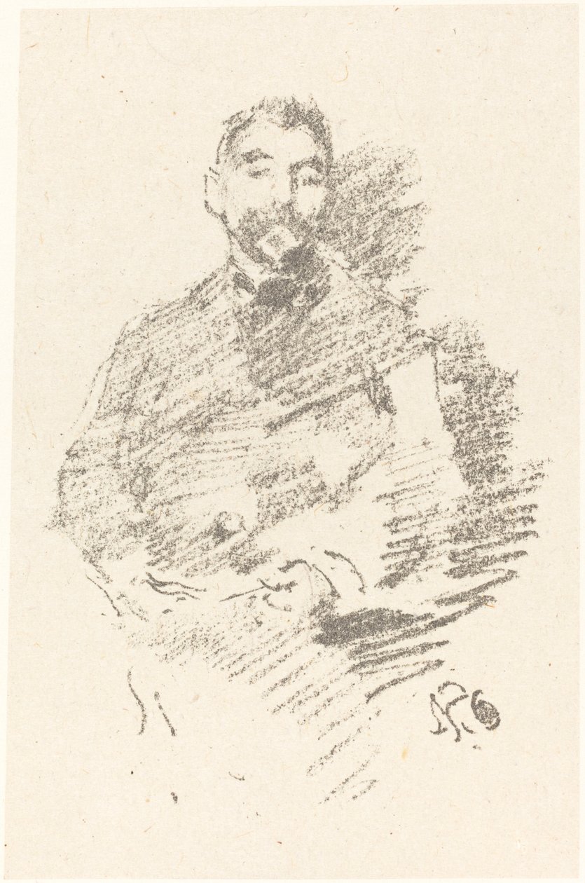 Stephane Mallarme alkotó: James Abbott McNeill Whistler