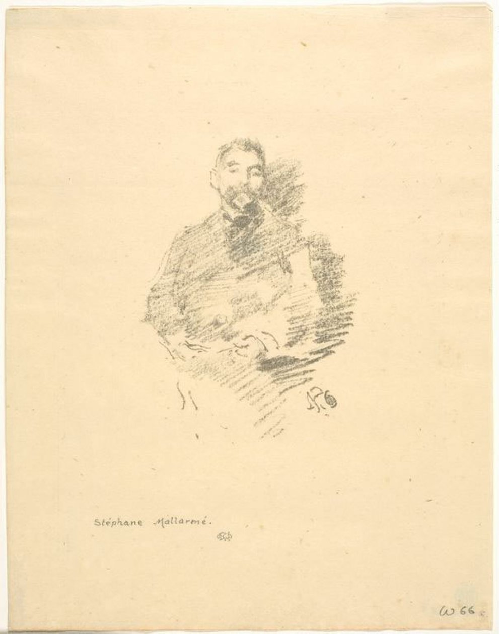 Stephane Mallarme alkotó: James Abbott McNeill Whistler