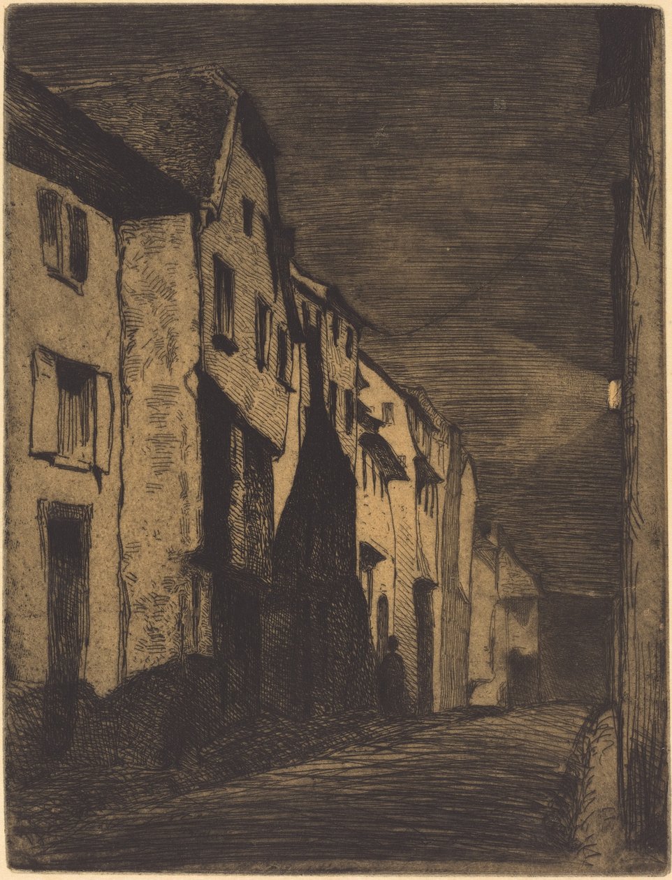 Saverne utca alkotó: James Abbott McNeill Whistler