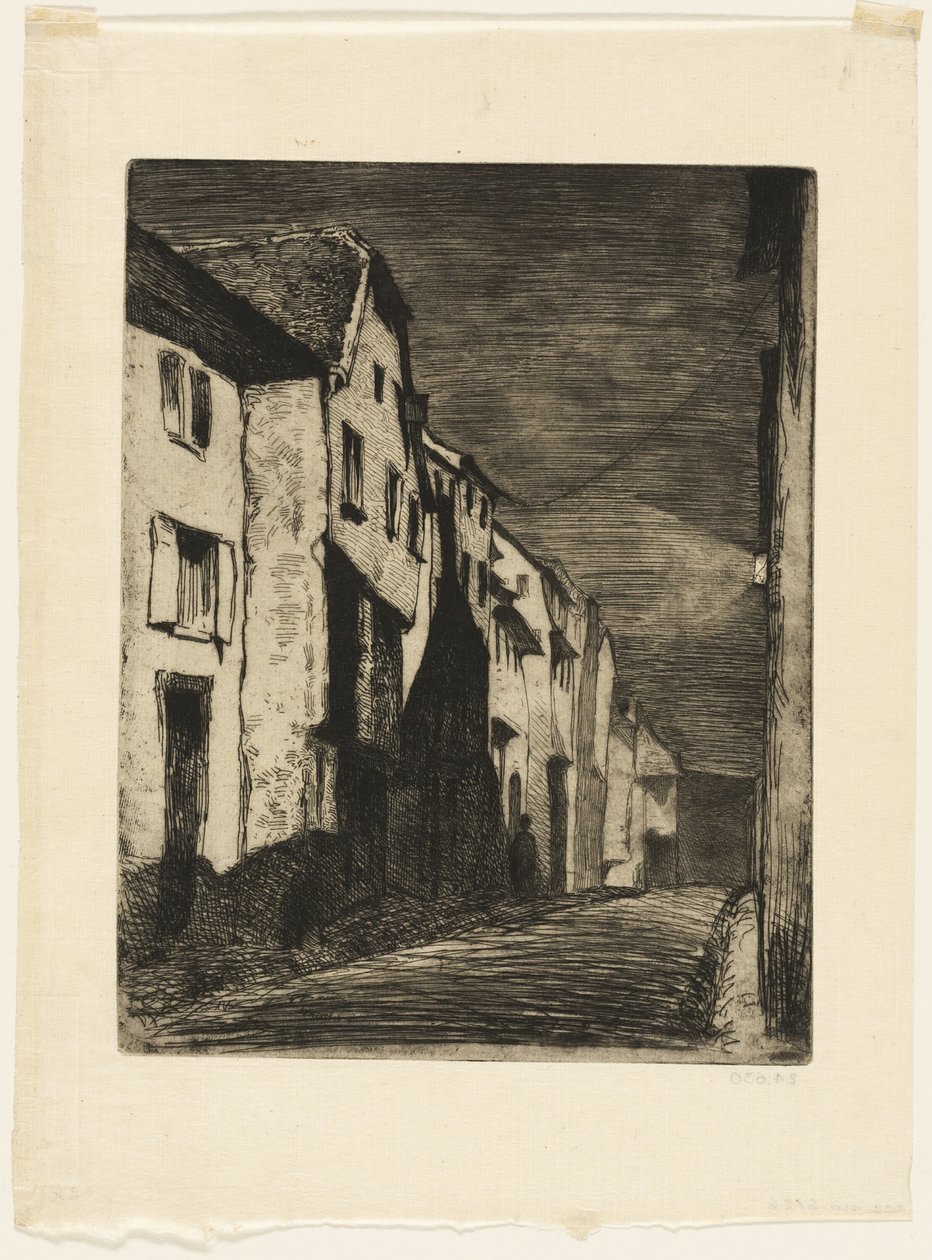 Saverne utca alkotó: James Abbott McNeill Whistler