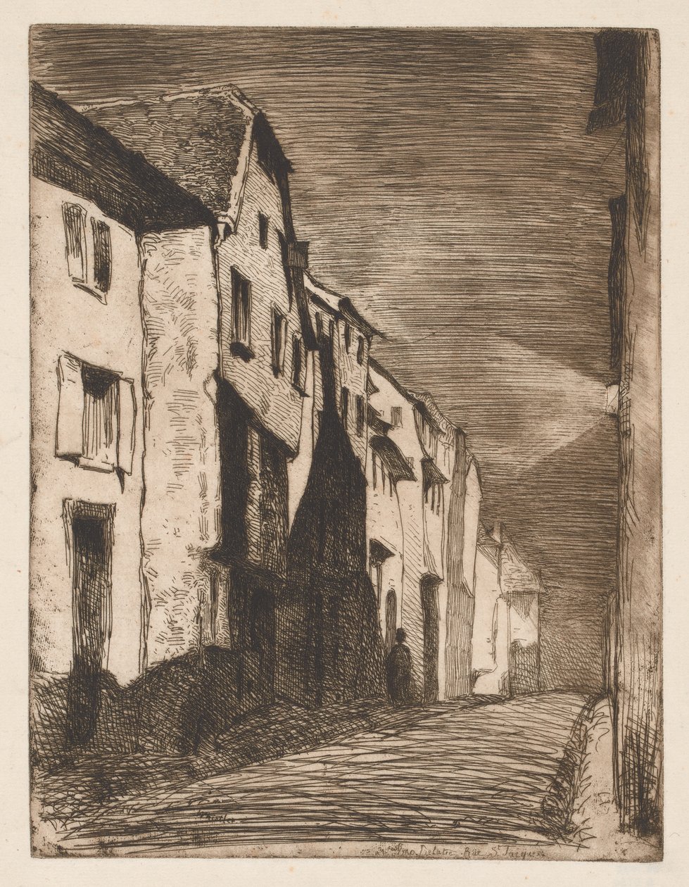 Saverne utca alkotó: James Abbott McNeill Whistler