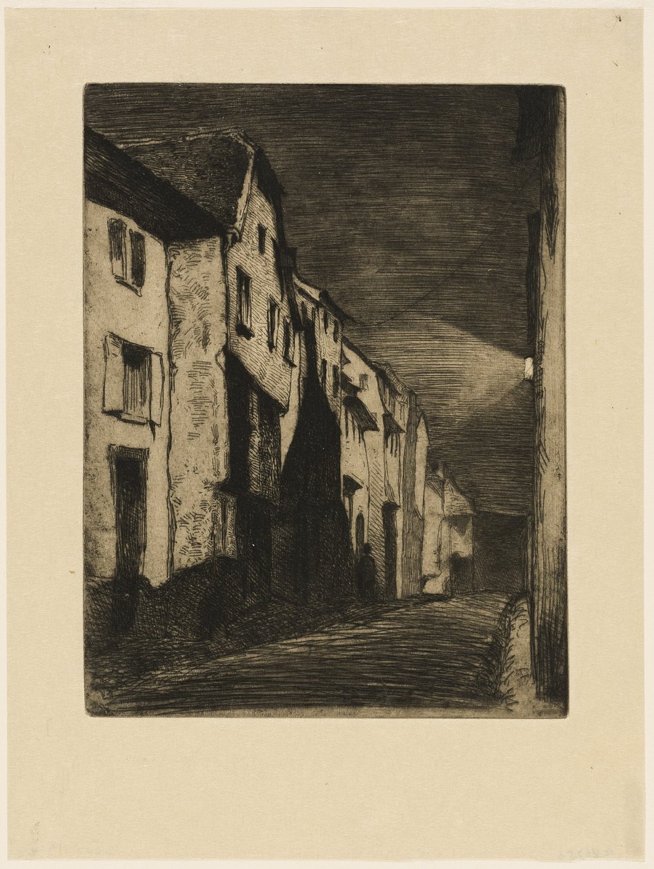 Saverne utca alkotó: James Abbott McNeill Whistler