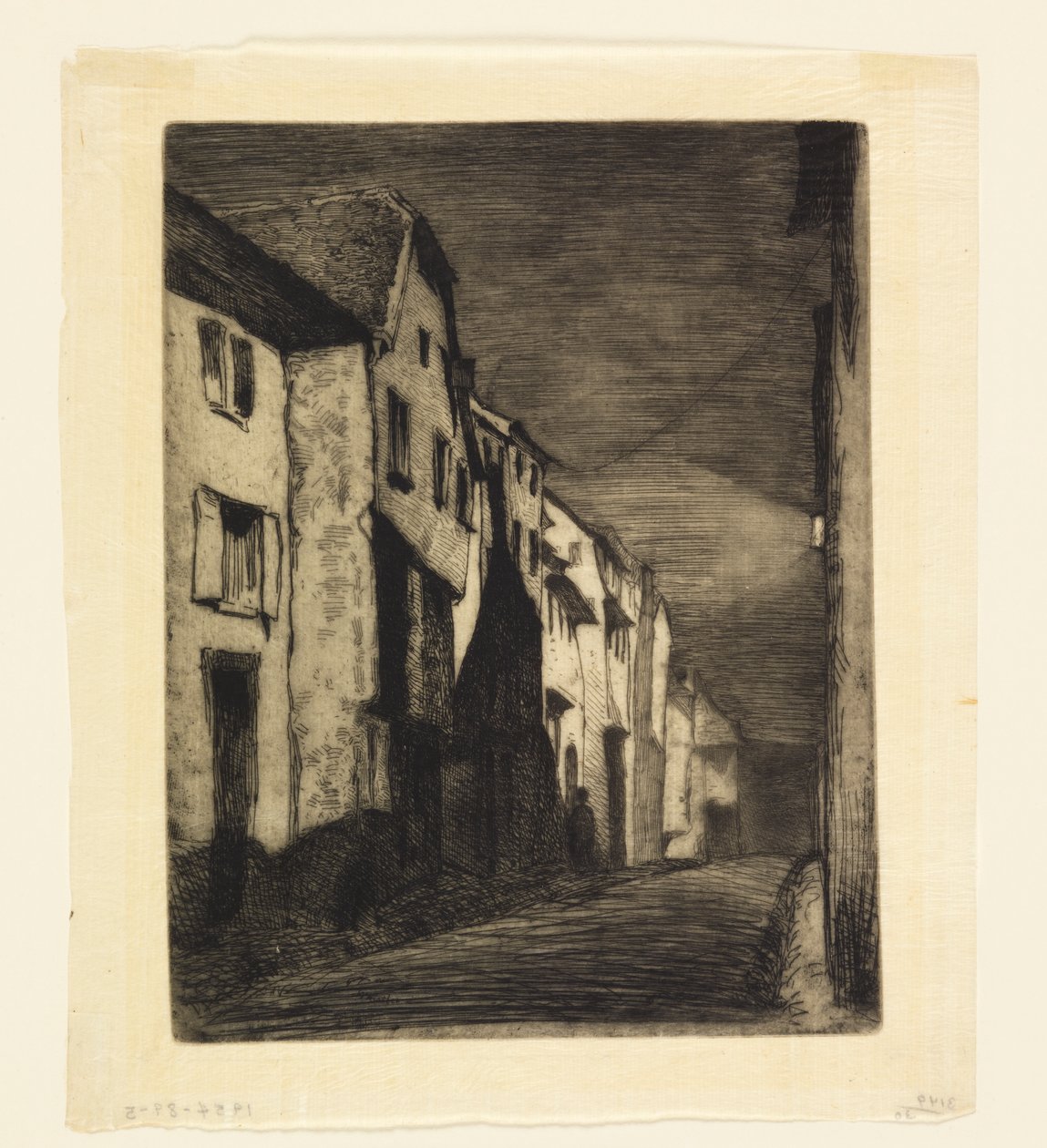 Saverne-i utca alkotó: James Abbott McNeill Whistler