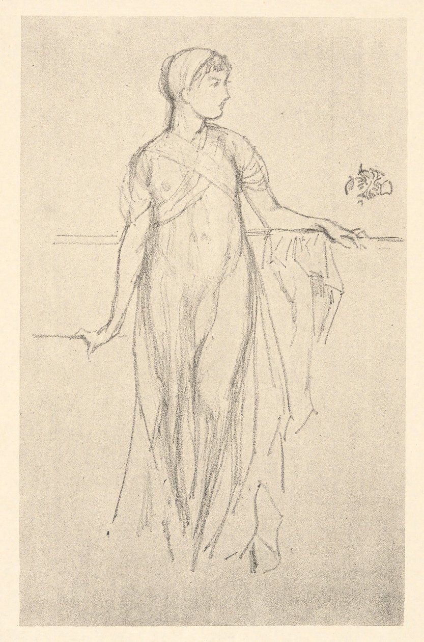 Tanulmány, klasszikus figura alkotó: James Abbott McNeill Whistler