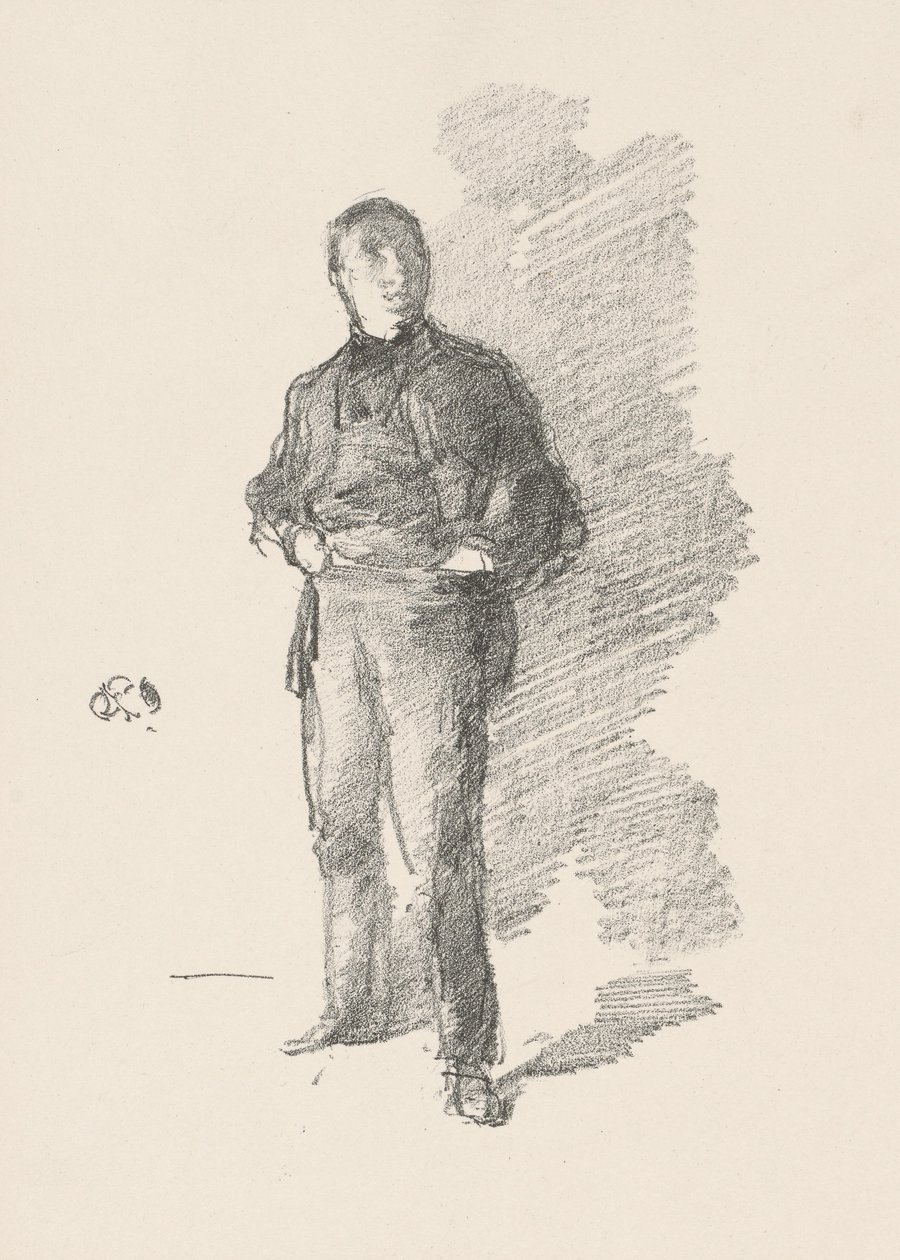 1. számú tanulmány: Mr. Thomas Way alkotó: James Abbott McNeill Whistler