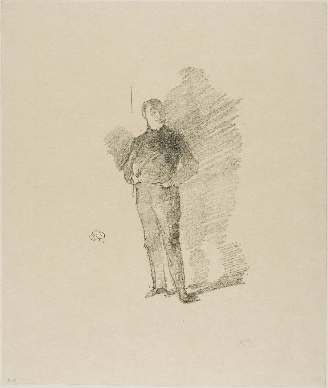 2. számú tanulmány: Mr. Thomas Way alkotó: James Abbott McNeill Whistler