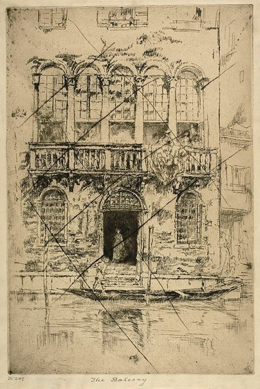 Az erkély alkotó: James Abbott McNeill Whistler