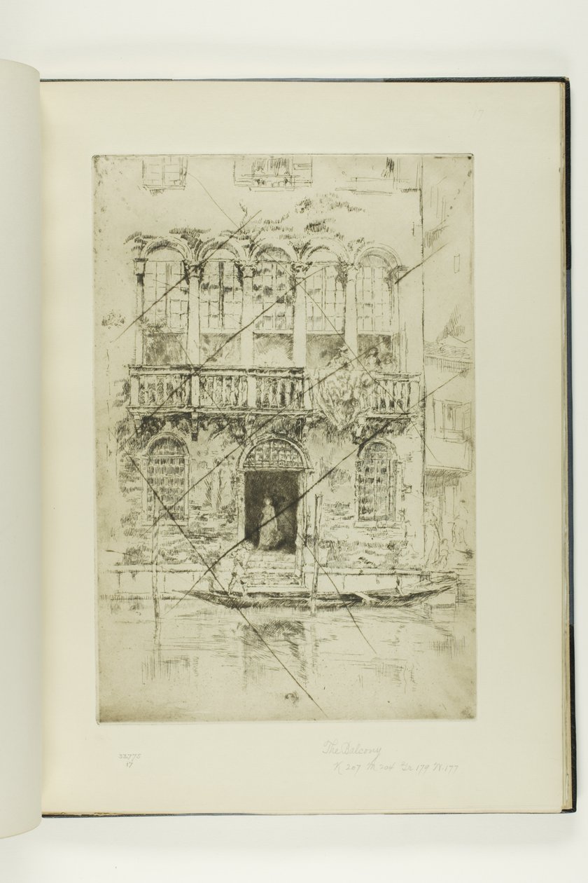 Az erkély alkotó: James McNeill Whistler