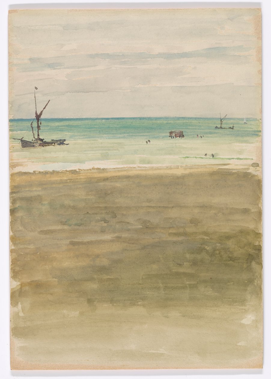 A fürdőzők alkotó: James Abbott McNeill Whistler