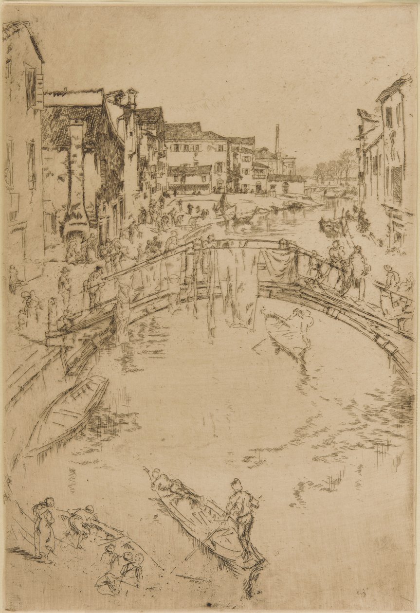 A híd, Santa Marta alkotó: James Abbott McNeill Whistler