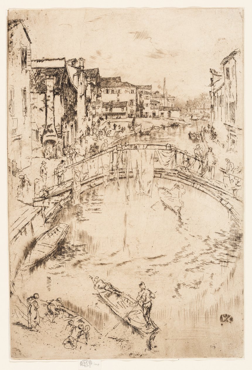 A híd, Santa Marta alkotó: James Abbott McNeill Whistler