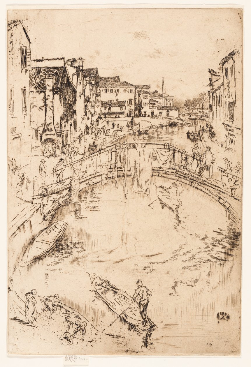 A híd, Santa Marta alkotó: James Abbott McNeill Whistler