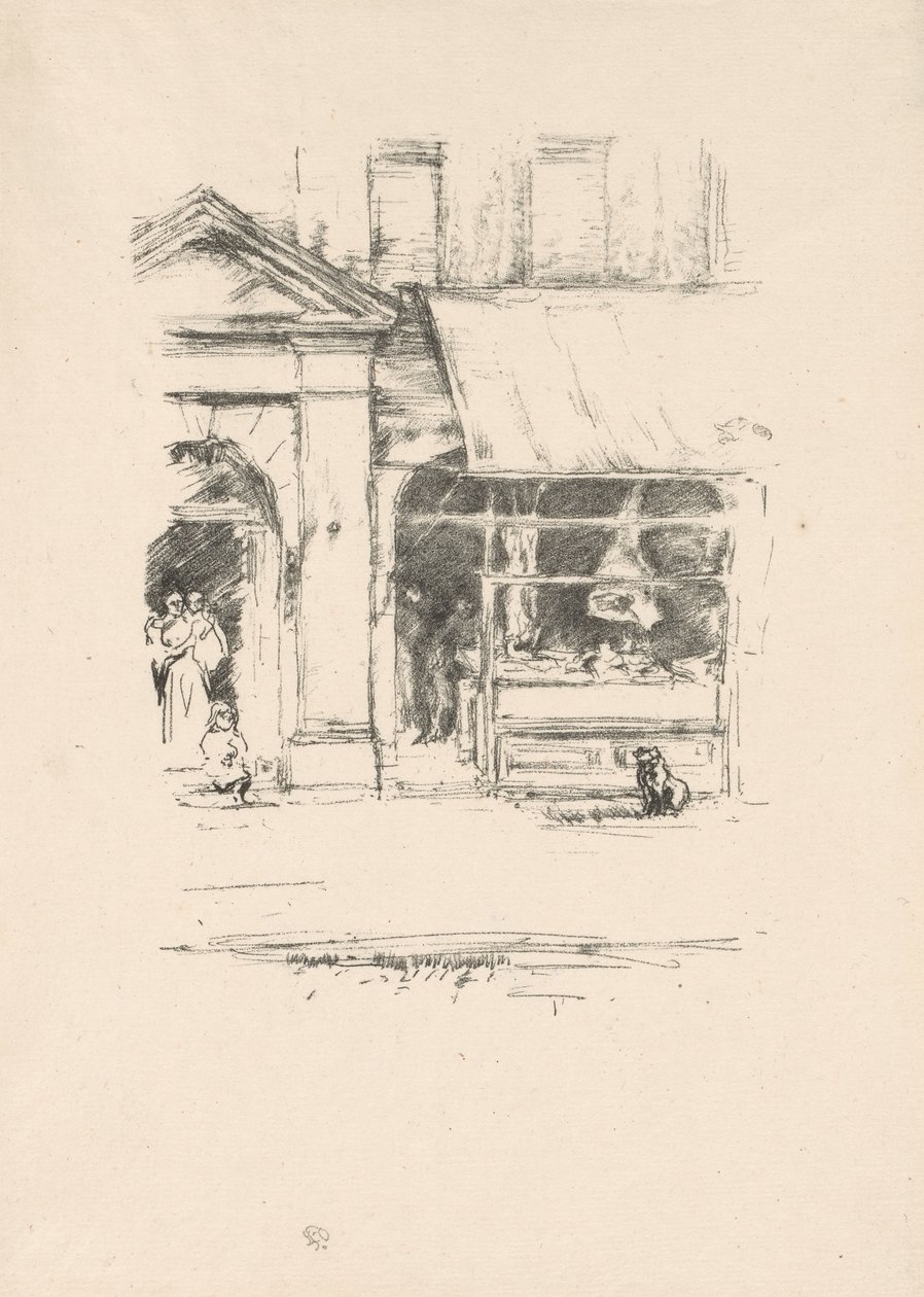 A hentes kutyája alkotó: James McNeill Whistler