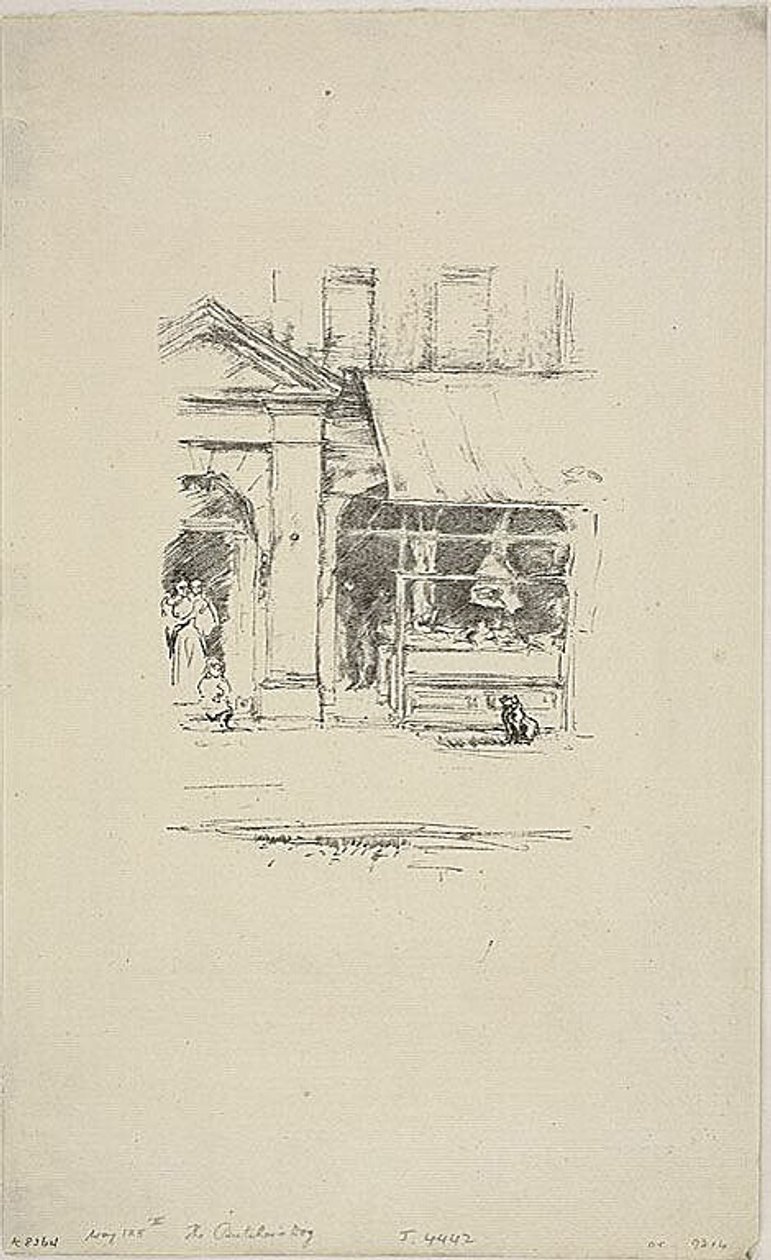 A hentes kutyája alkotó: James McNeill Whistler