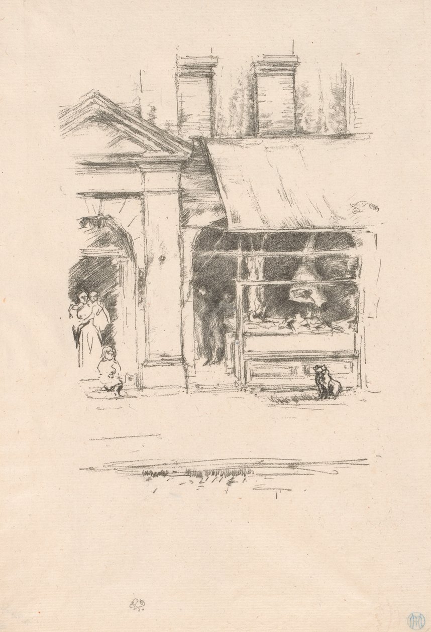 A hentes kutyája alkotó: James McNeill Whistler