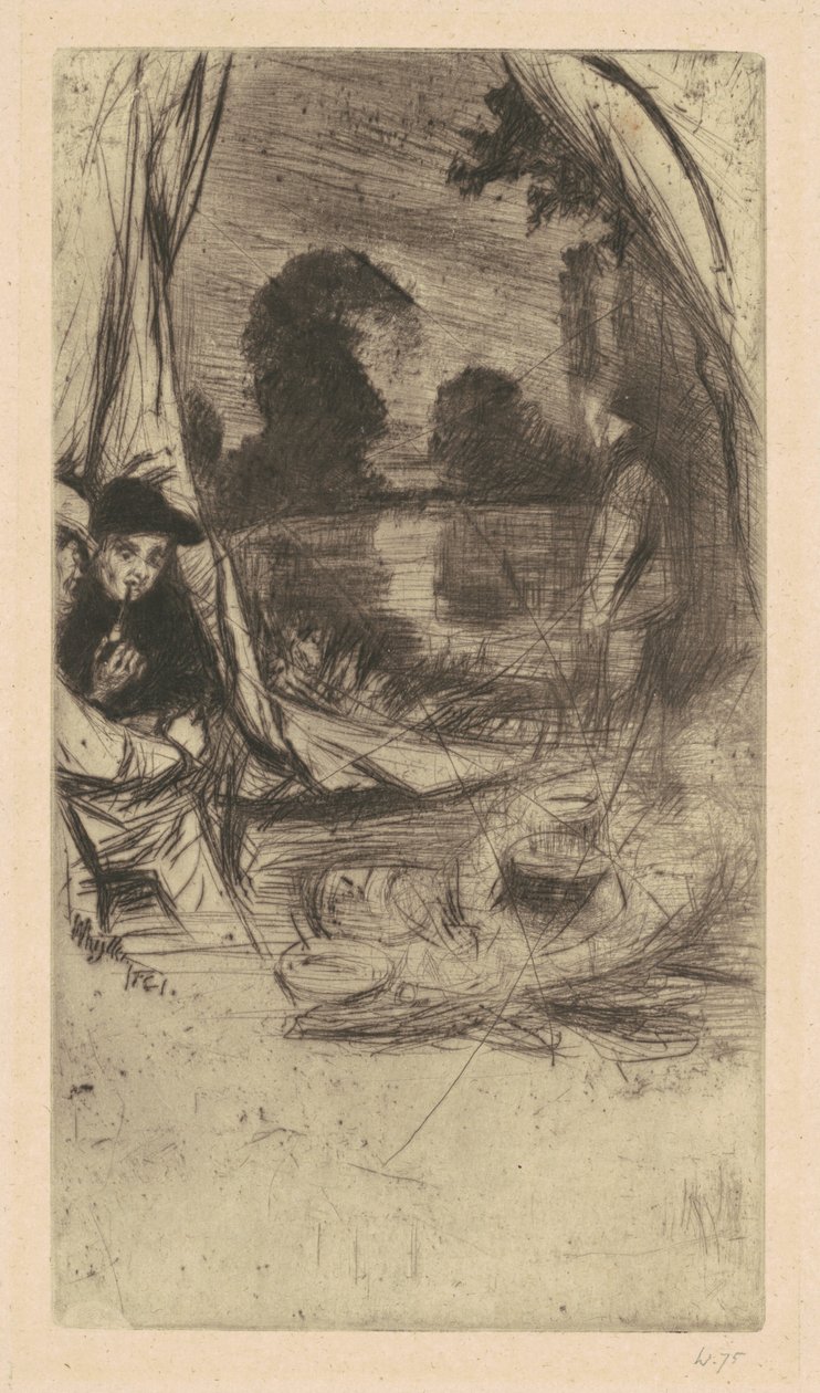 A tábor alkotó: James Abbott McNeill Whistler