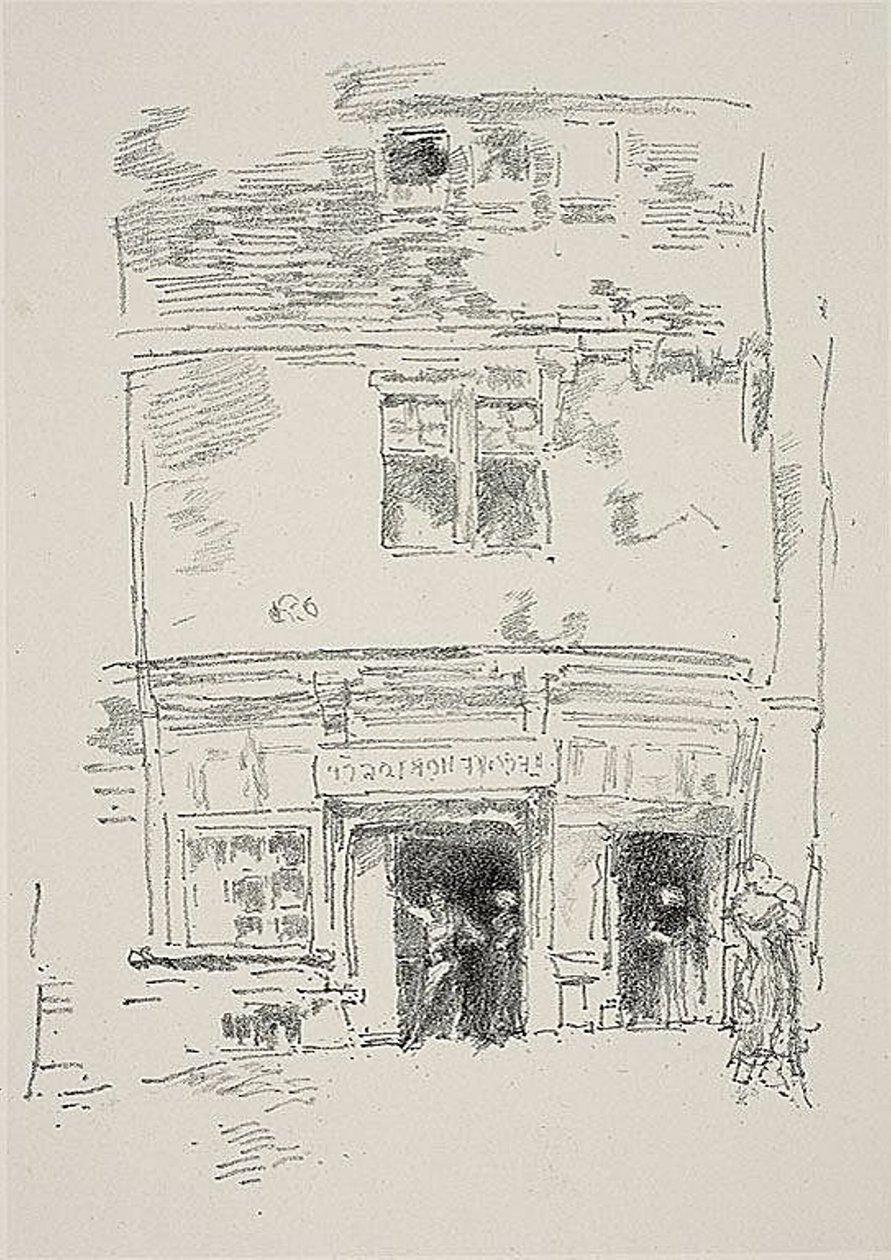 Az óragyártók, Paimpol alkotó: James Abbott McNeill Whistler