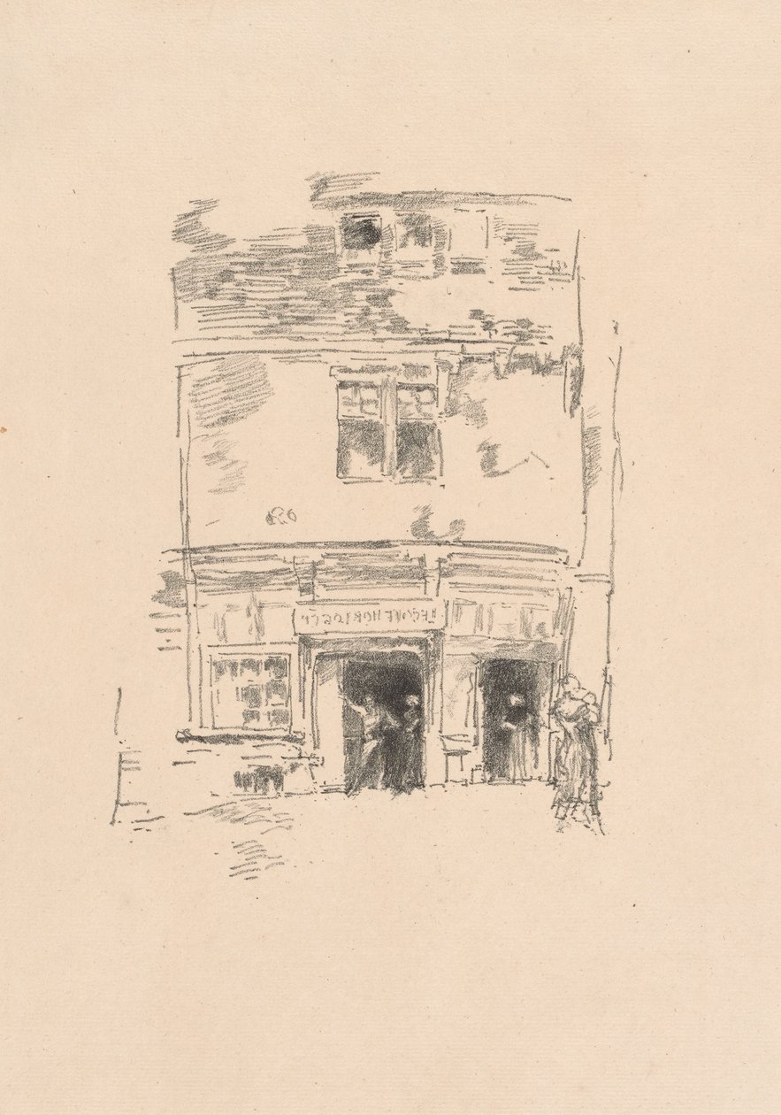 Az óragyártók, Paimpol alkotó: James Abbott McNeill Whistler