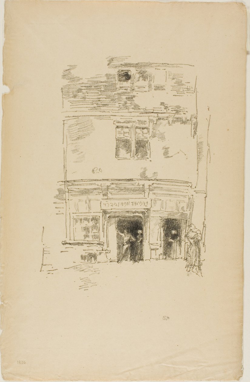 Az óragyártók, Paimpol alkotó: James Abbott McNeill Whistler