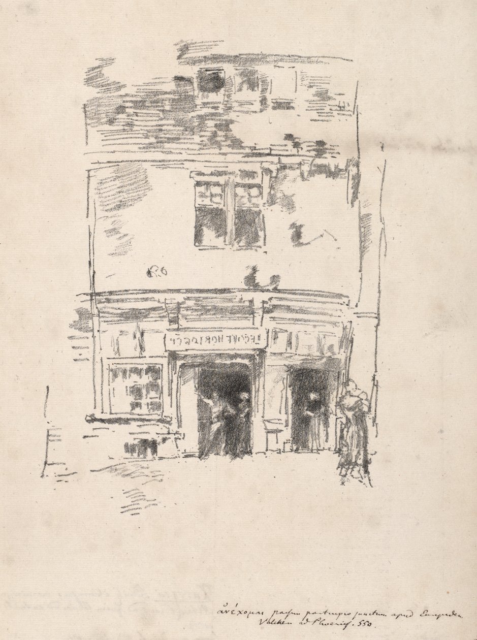 Az órakészítők, Paimpol alkotó: James McNeill Whistler