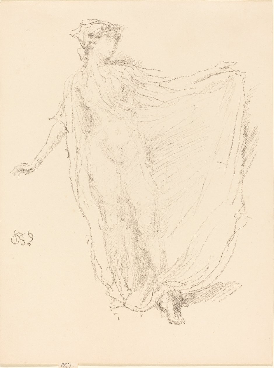 A Táncoló Lány alkotó: James Abbott McNeill Whistler