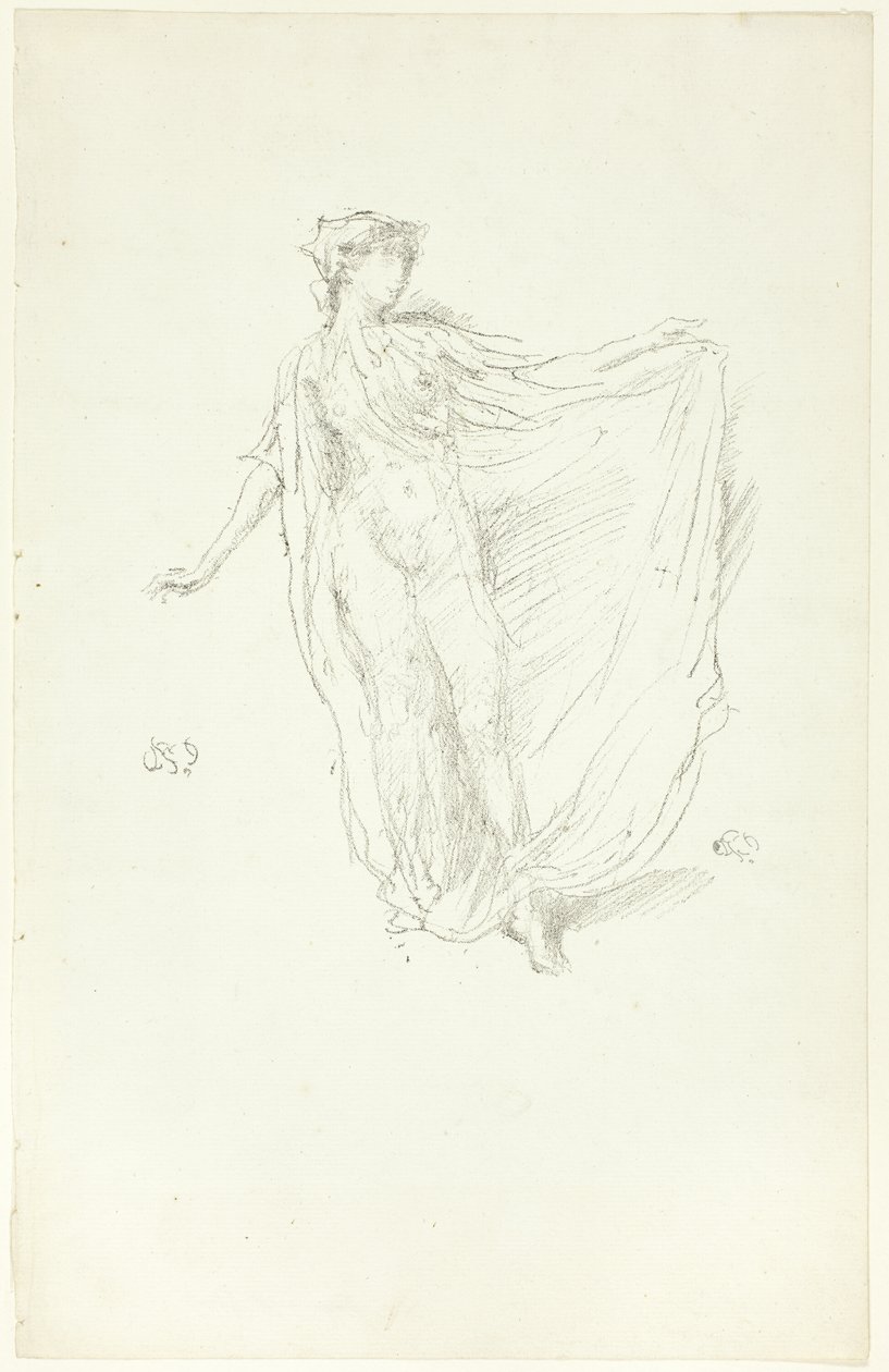 A Táncoló Lány alkotó: James Abbott McNeill Whistler