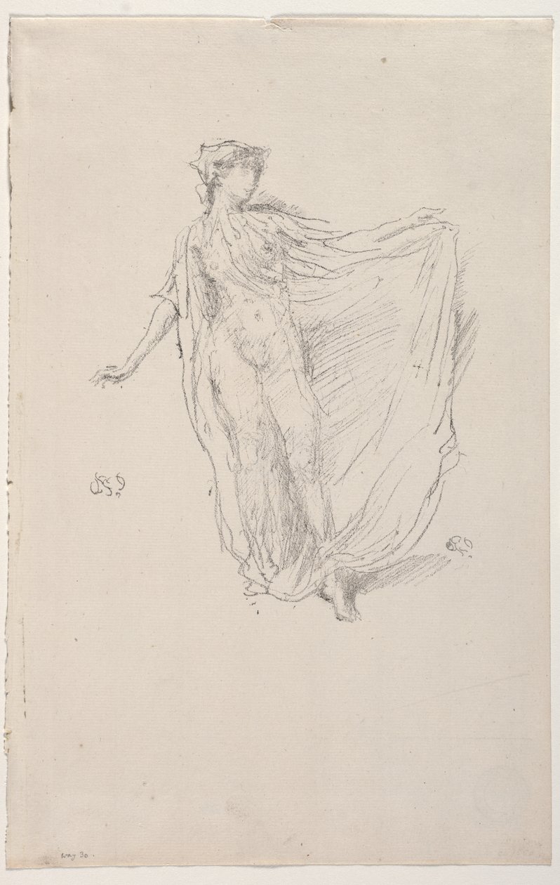 A táncoslány alkotó: James McNeill Whistler